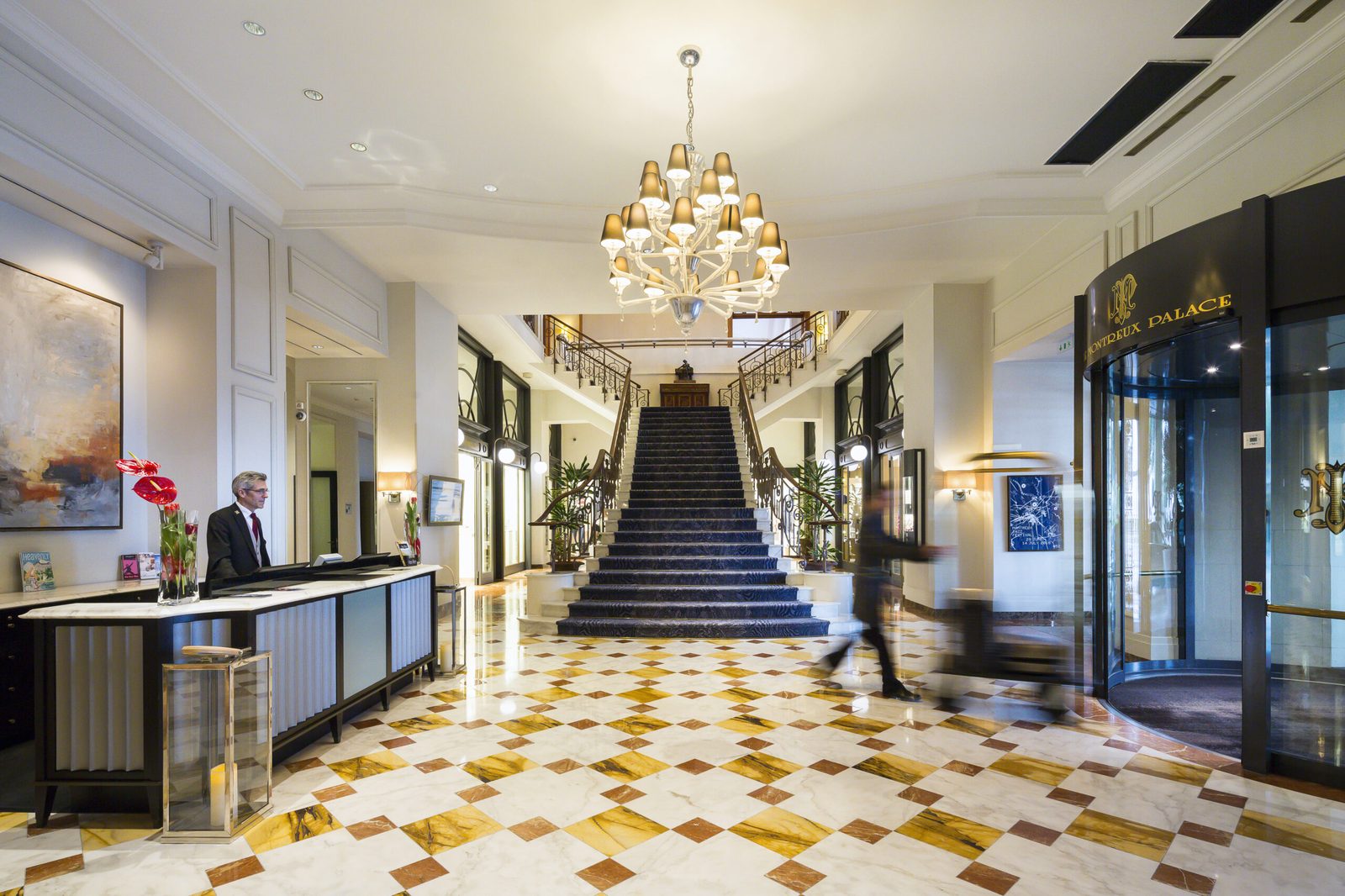 The lobby
