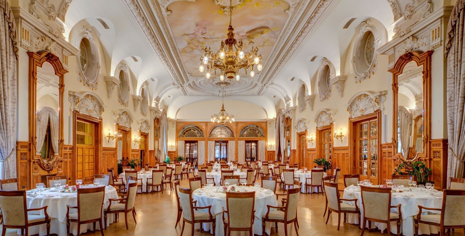 The grand hall